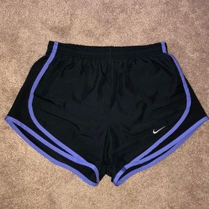 Black w/ Purple Nike Tempo Shorts